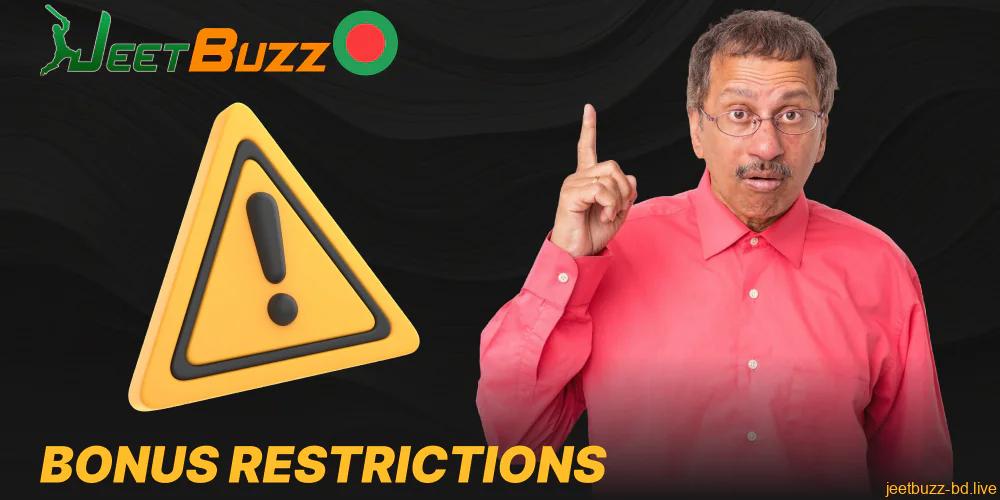 Jeetbuzz bonus restrictions for Bengali gamblers