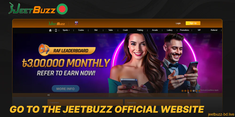 Visit the Jeetbuzz official website