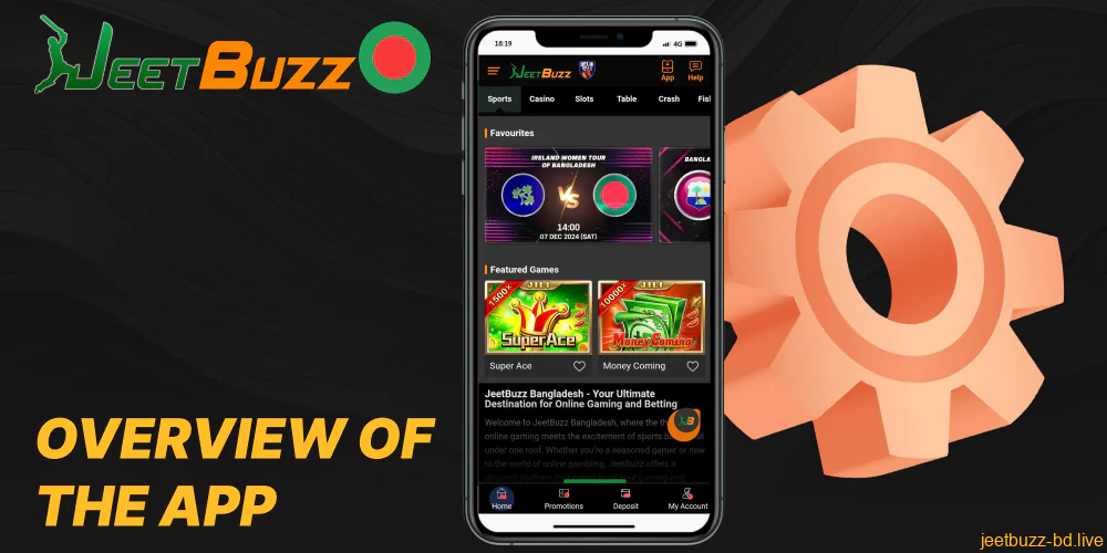 Key features of the Jeetbuzz app for Bengali gamblers