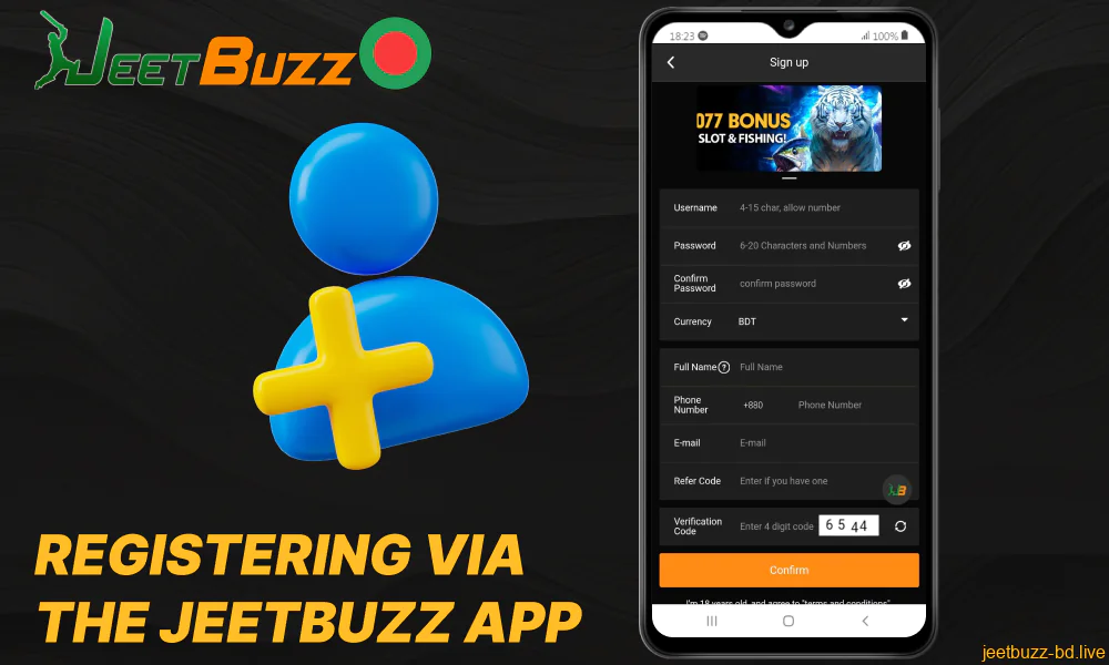 Guide on registration on the Jeetbuzz App for players from Bangladesh