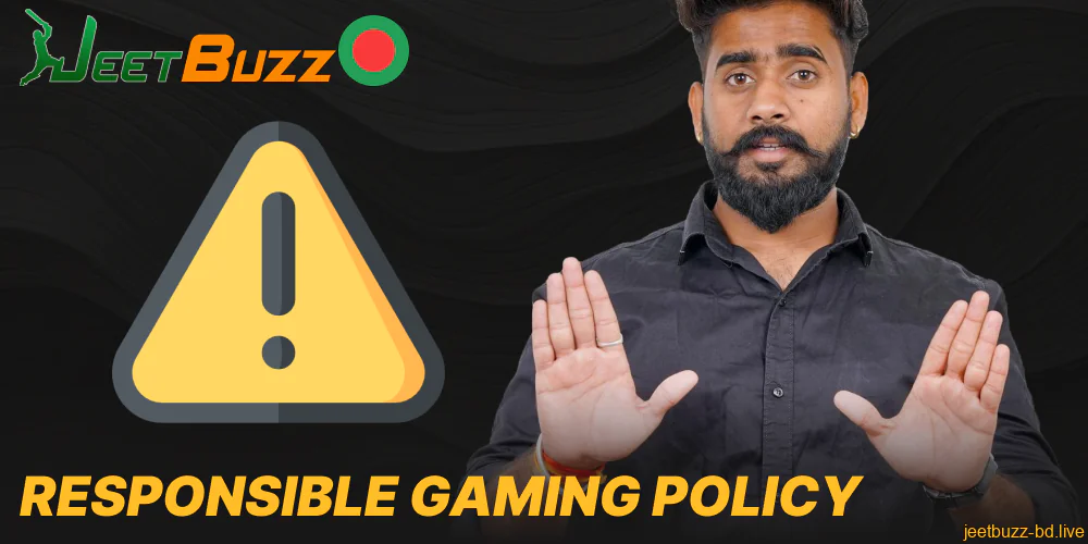 Responsible gaming policy implemented by Jeetbuzz Bangladesh