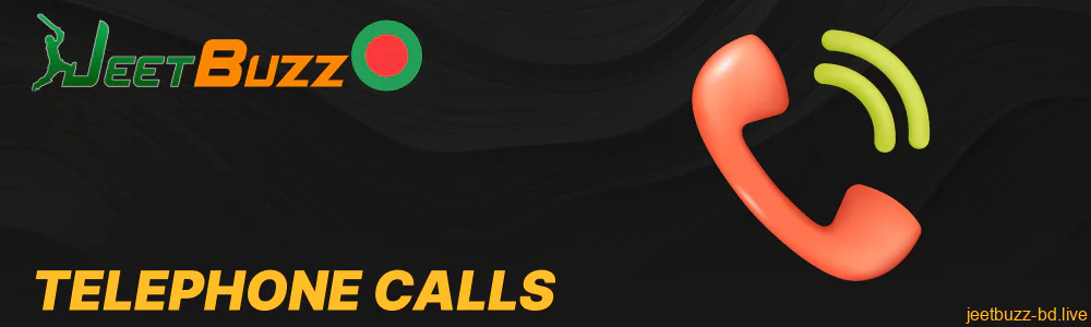 Telephone Calls in Jeetbuzz Bangledesh